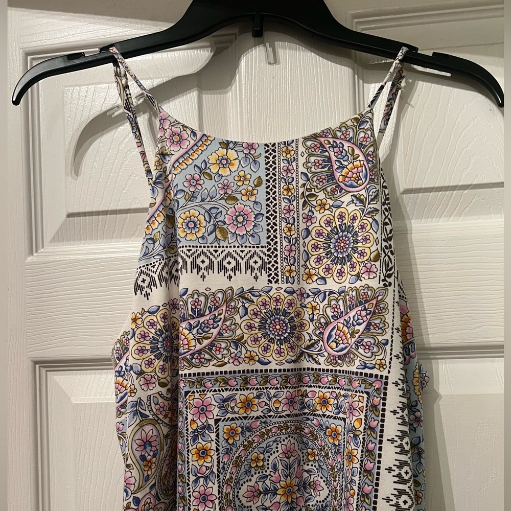Floral Spaghetti-Strap Sundress- Medium - Picture 3 of 10